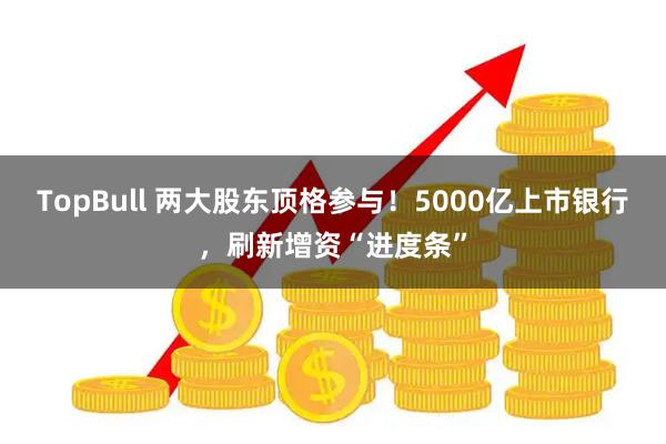 TopBull 两大股东顶格参与！5000亿上市银行，刷新增资“进度条”