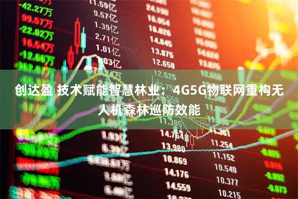 创达盈 技术赋能智慧林业：4G5G物联网重构无人机森林巡防效能